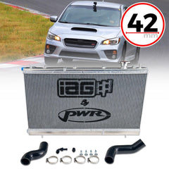 IAG Triple Pass Street Series 42mm Radiator WRX 08-14 / STI 08-21 | IAG-ENG-2301