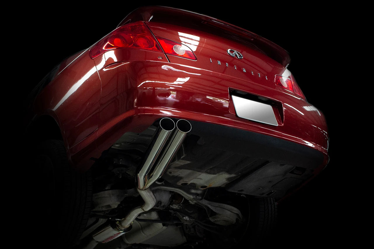ISR Performance EP Dual Tip Exhaust Infiniti G35 Sedan 2005-2006 | IS-EPdual-G35SDN