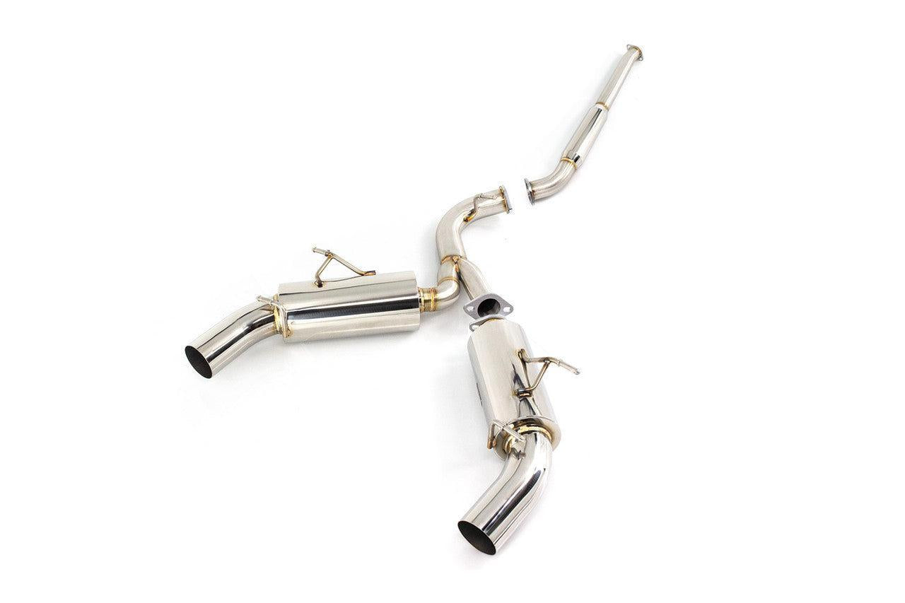 ISR Performance ST Polished Tip Cat Back Exhaust Scion FRS 13-16 / Subaru BRZ 13-26 / Toyota 86 / GR86 17-26 | IS-ST-GT86-P