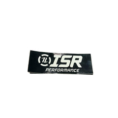 ISR Performance Sticker Short Black | IS-STICKER-S-B