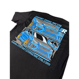 Import Image Racing VA Subaru WRX STI Black T-Shirt