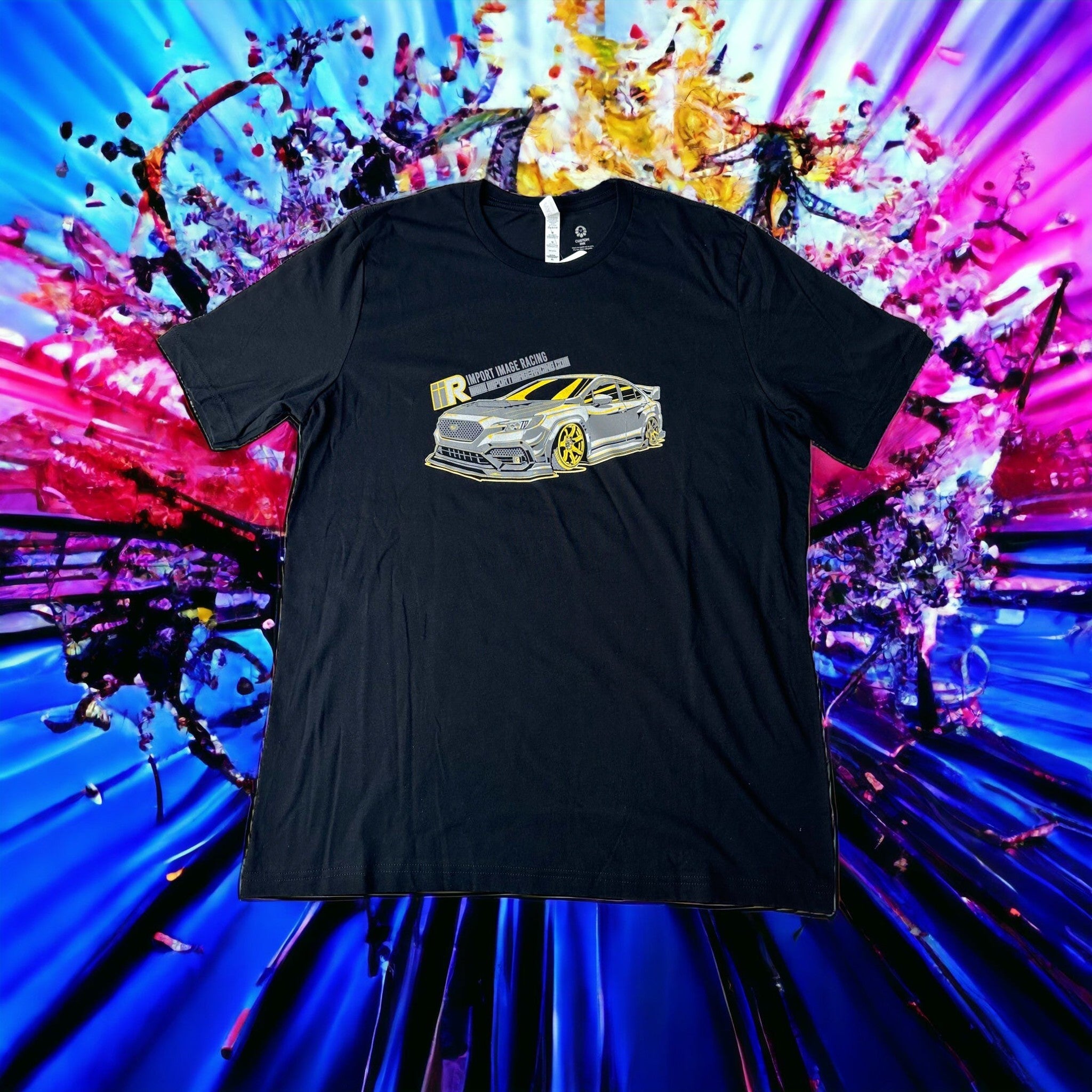 Import Image Racing VB WRX Black T-Shirt