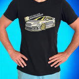 Import Image Racing VB WRX Black T-Shirt