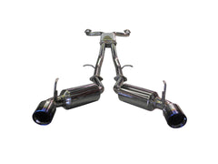 Injen Dual 60mm SS Cat-Back Exhaust w/ Built In Resonated X-Pipe Nissan 370z 2009-2020 | SES1989TT