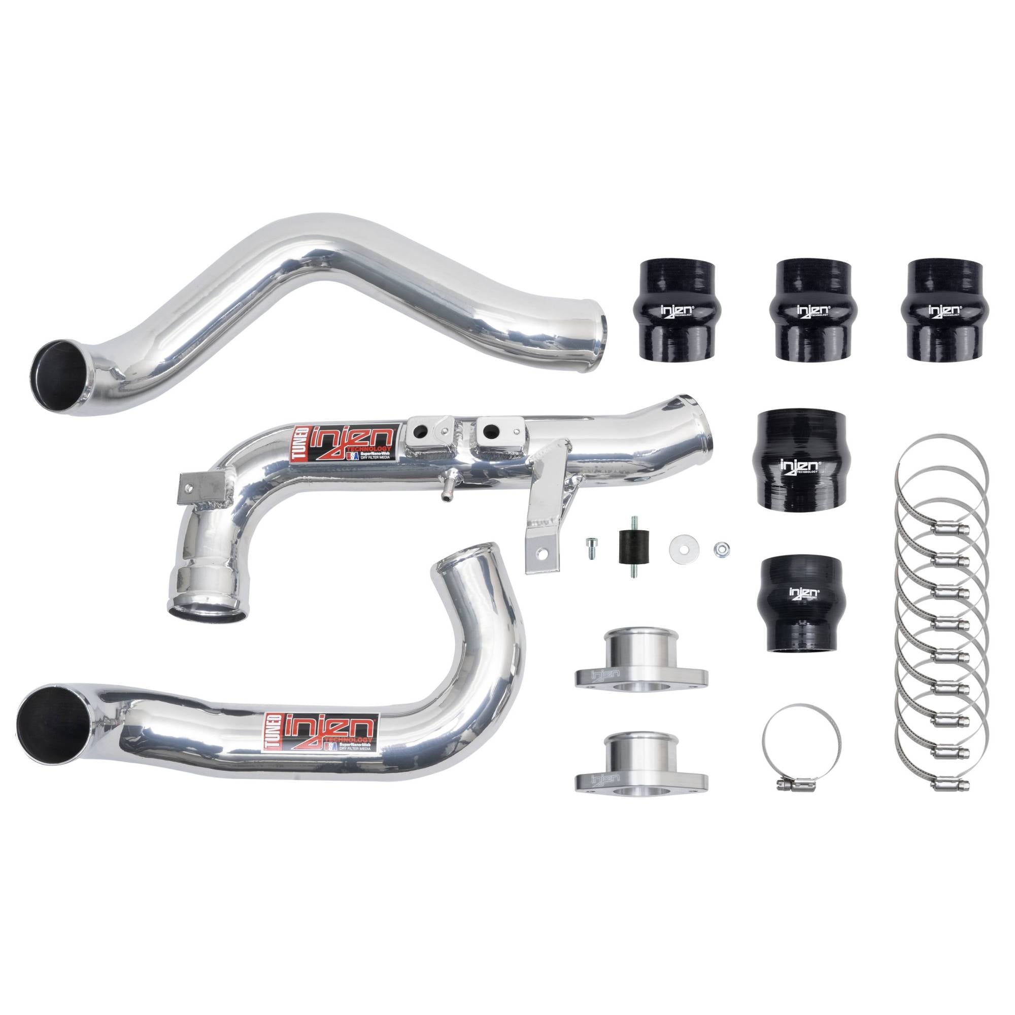 Injen Polished Aluminum Intercooler Pipe Kit Honda Civic Si 2022-2026 | SES1586ICP