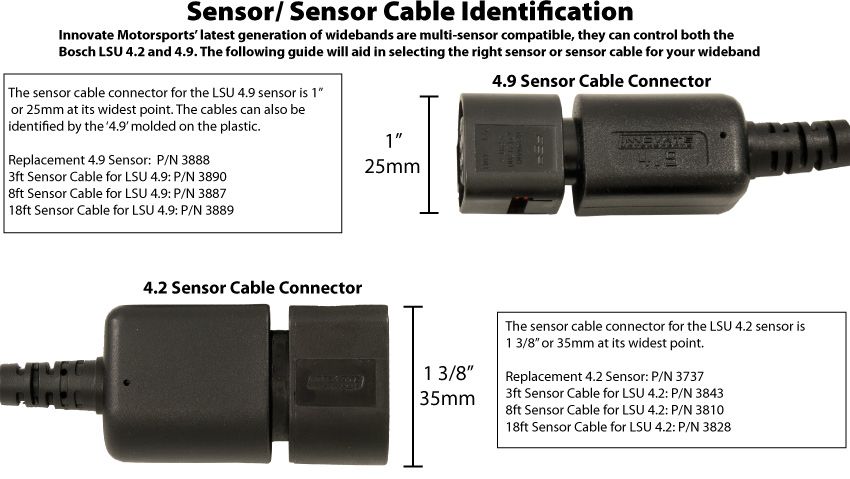 Innovate Motorsports Bosch LSU 4.2 Wideband O2 Sensor | 3737