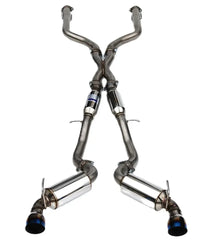 Invidia 70mm N1 Cat Back Exhaust Titanium Tips Nissan Z 2022-2025 | HS22N4Z7GD1STL