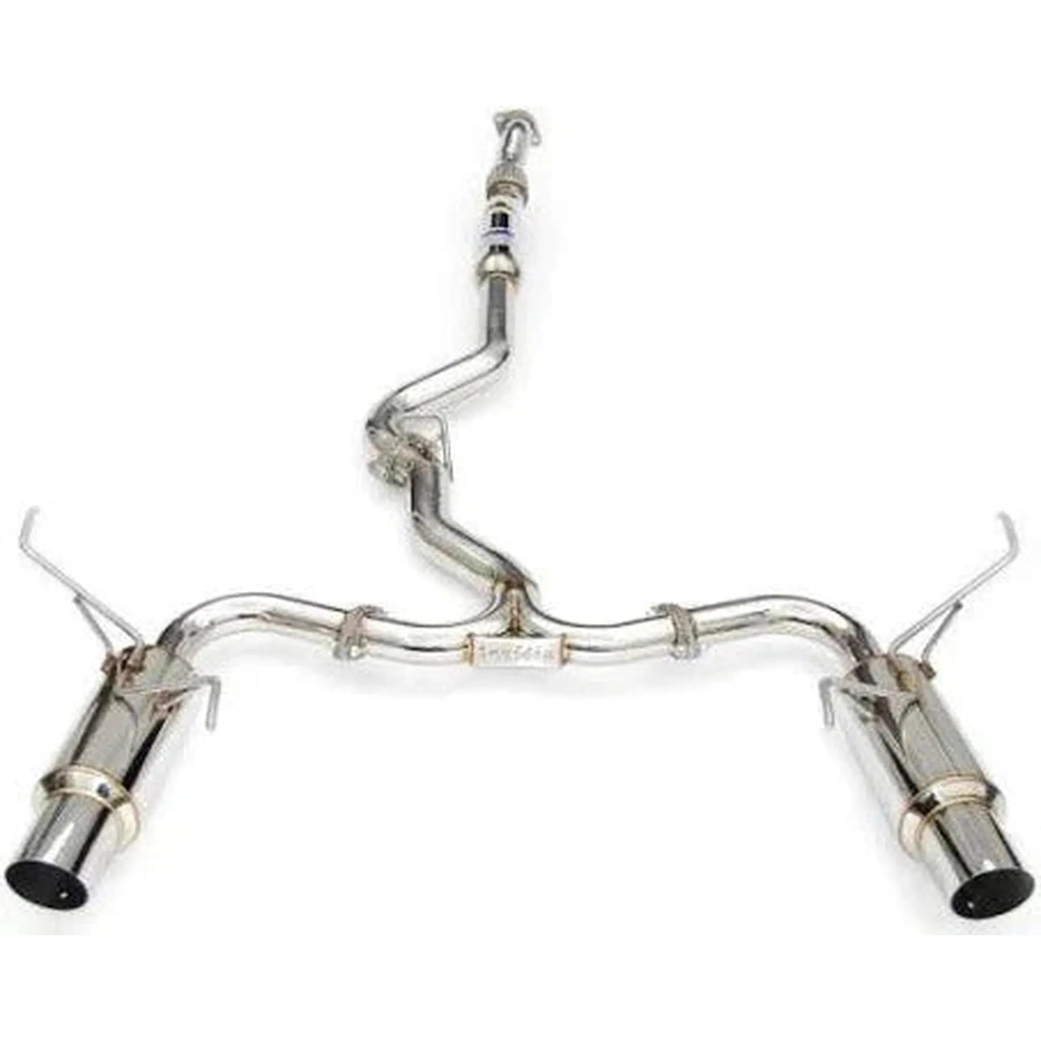 Invidia Dual N1 Stainless Steel Tips Cat Back Exhaust Subaru WRX 2022-2026 | HS22WRXGTP