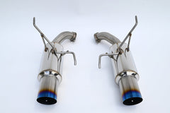 Invidia GT N1 Axle Back Exhaust w/ Titanium Tips Subaru WRX 2022-2026 | HS22SW4AG1GTL