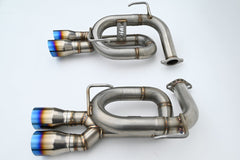 Invidia Gemini Axle Back Single Layer Exhaust w/ Titanium Tips Subaru WRX 2022-2026 | HS22SW4AT4STL