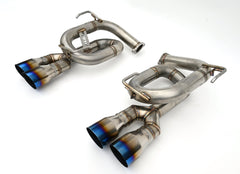 Invidia Gemini Axle Back Single Layer Exhaust w/ Titanium Tips Subaru WRX 2022-2026 | HS22SW4AT4STL