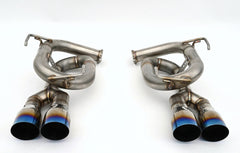 Invidia Gemini Axle Back Single Layer Exhaust w/ Titanium Tips Subaru WRX 2022-2026 | HS22SW4AT4STL
