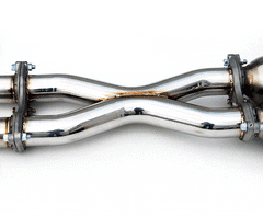 Invidia Gemini Rolled Stainless Tips Cat Back Nissan 350z 2003-2009 | HS02N3ZGIS