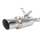 Invidia N1 Polished Tip Stainless Steel Cat Back Exhaust Single Subaru WRX 22-24 | HS22SW4GTP