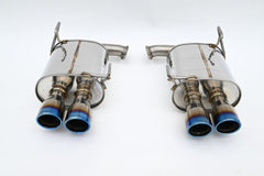 Invidia Q300 Axle Back Exhaust w/ Rolled Dual Wall Titanium Tips Subaru WRX 2022-2026 | HS22SW4AQ4RTL
