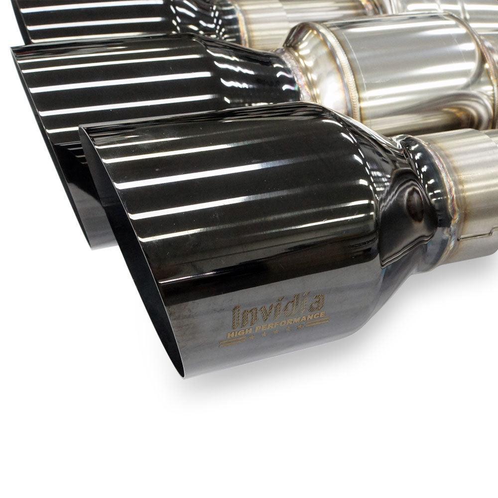 Invidia Q300 Black Tip Cat-back Exhaust Black Tip Honda Civic Type R 22-25 | HS22CTRFQ33SBL