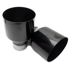 Invidia Q300 Black Tip Cat-back Exhaust Black Tip Honda Civic Type R 22-25 | HS22CTRFQ33SBL