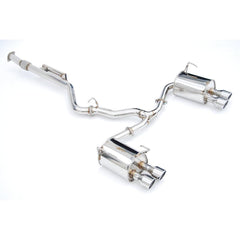 Invidia Q300 Stainless Steel Rolled Quad Tip Cat Back Exhaust Subaru WRX 22-26 | HS22WRXG3S