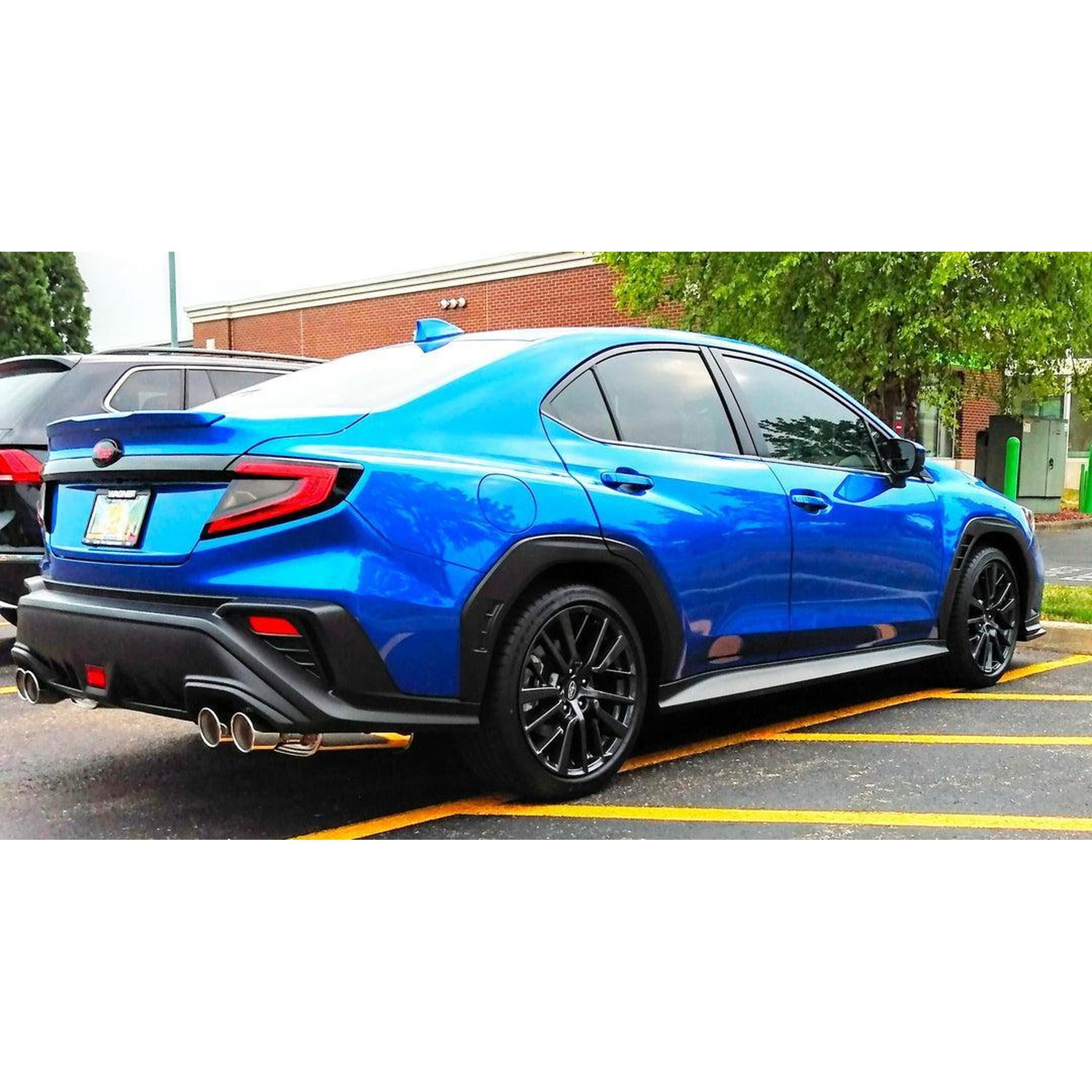 Invidia Q300 Stainless Steel Rolled Quad Tip Cat Back Exhaust Subaru WRX 22-26 | HS22WRXG3S