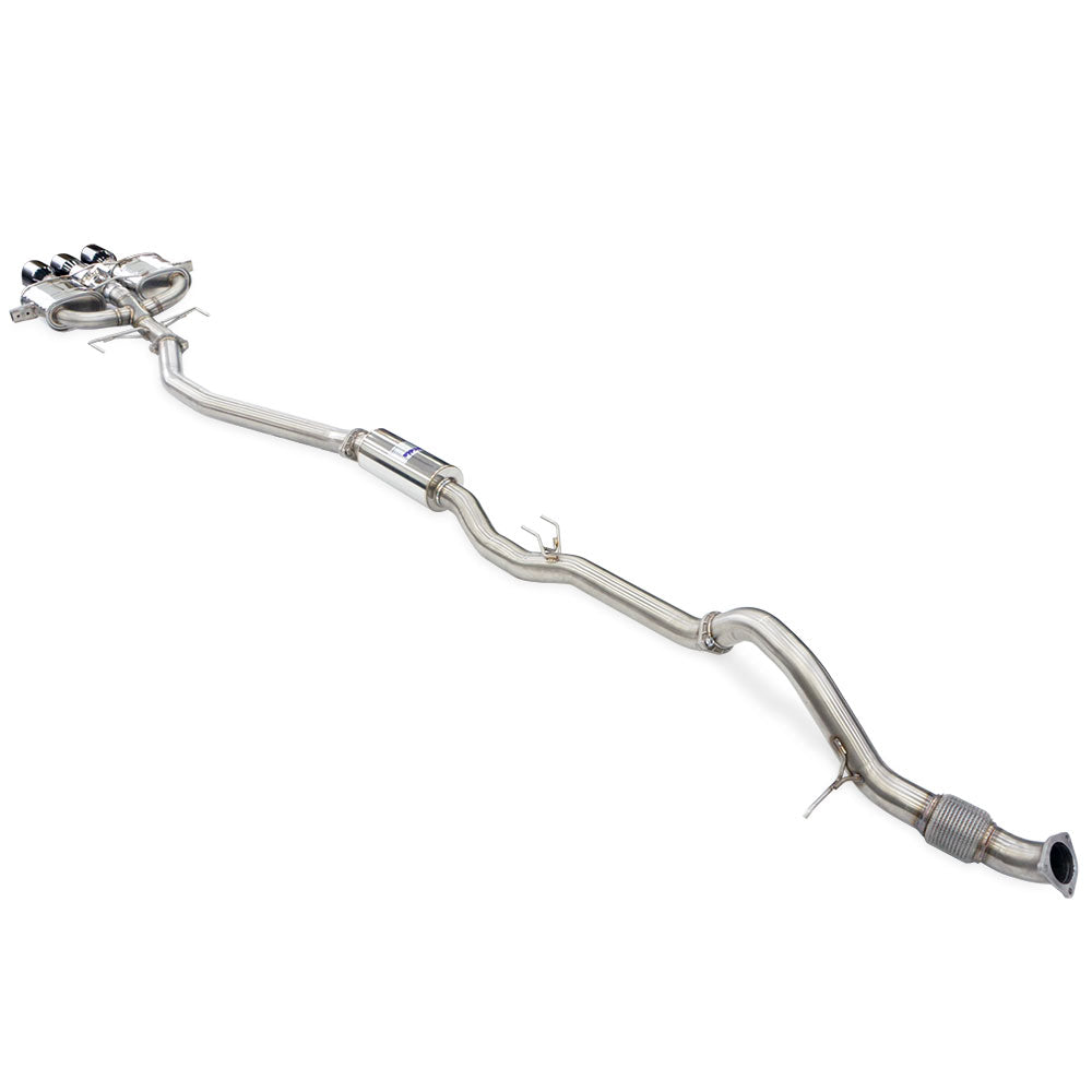 Invidia Q300 Titanium Tip Cat Back Exhaust Titanium Tip Honda Civic Type R 22-25 | HS22CTRFQ33STL