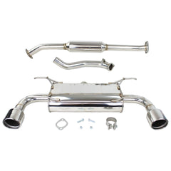 Invidia Q300 with Rolled SS Tips Cat Back Exhaust Subaru BRZ 13-26 / Toyota 86 17-26 | HS12SSTG3S