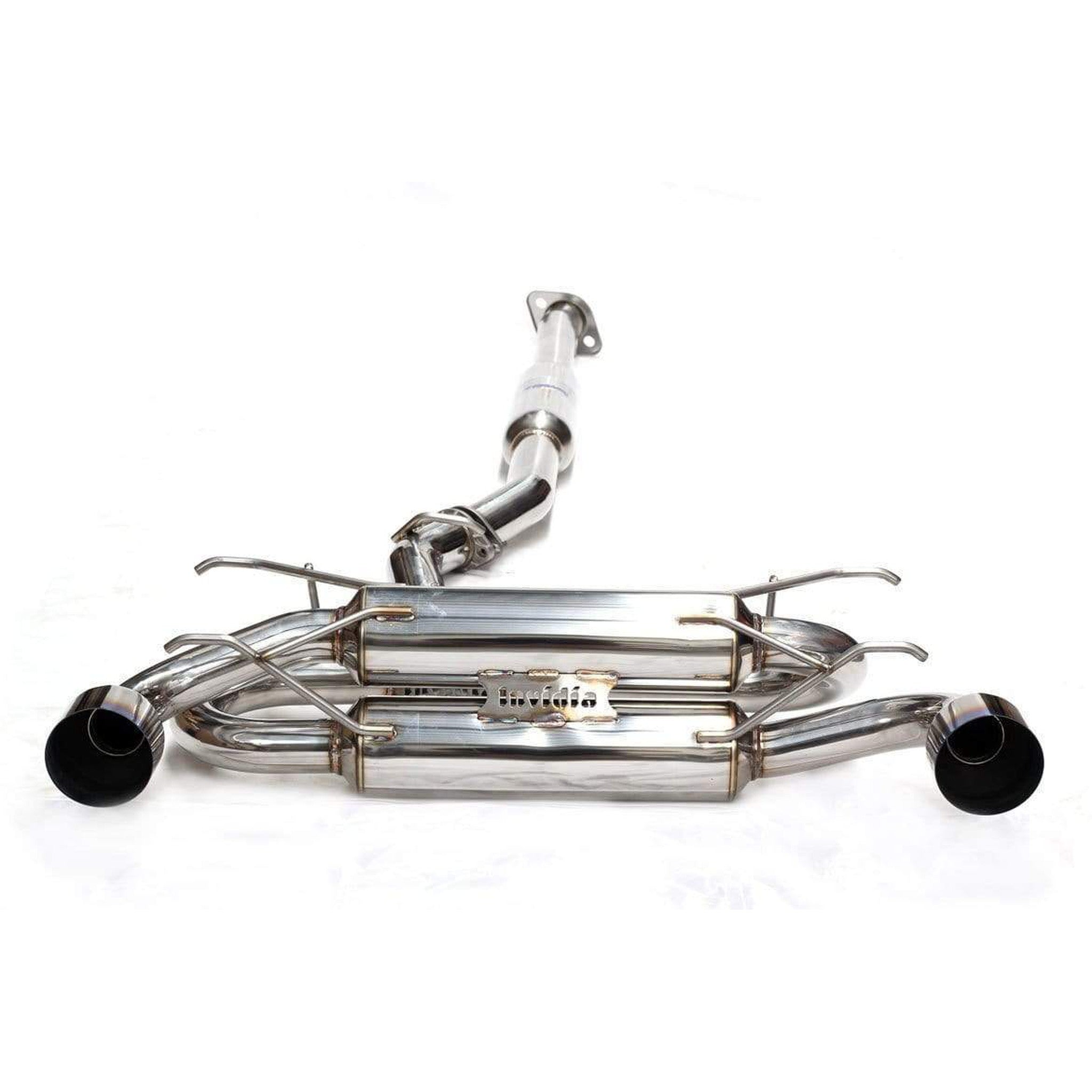 Invidia R400 Gemini Cat Back Exhaust SS Tip Subaru BRZ 13-26 / Toyota 86 2017-2026 | HS12SST7GM1SS