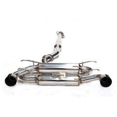 Invidia R400 Gemini Cat Back Exhaust SS Tip Subaru BRZ 13-26 / Toyota 86 2017-2026 | HS12SST7GM1SS