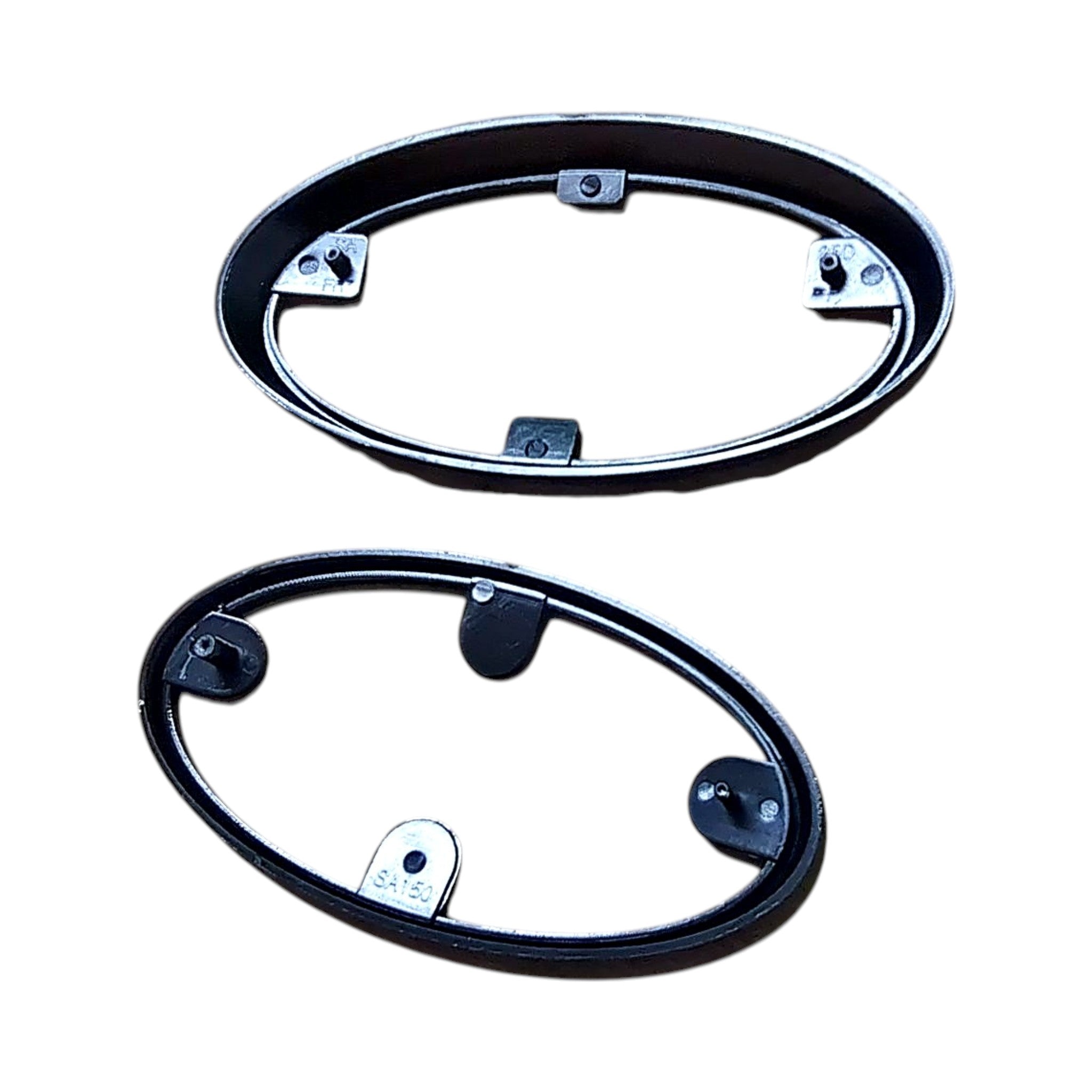 JDM Station Front and Rear Emblem Frames Gloss Black WRX / STI 2015-2021 | 15WRXGBEMFRAM