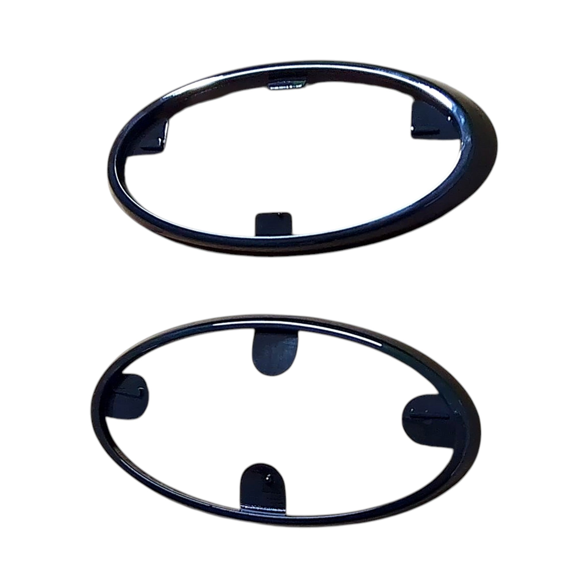JDM Station Front and Rear Emblem Frames Gloss Black WRX / STI 2015-2021 | 15WRXGBEMFRAM