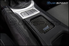 JDM Station STI Style Seat Heater Cover 0 Holes Subaru WRX / STI 2015-2021 | 86CFHEATSTI0