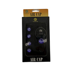 JDM Station Subaru Logo Valve Caps with Allen Key (Black)
