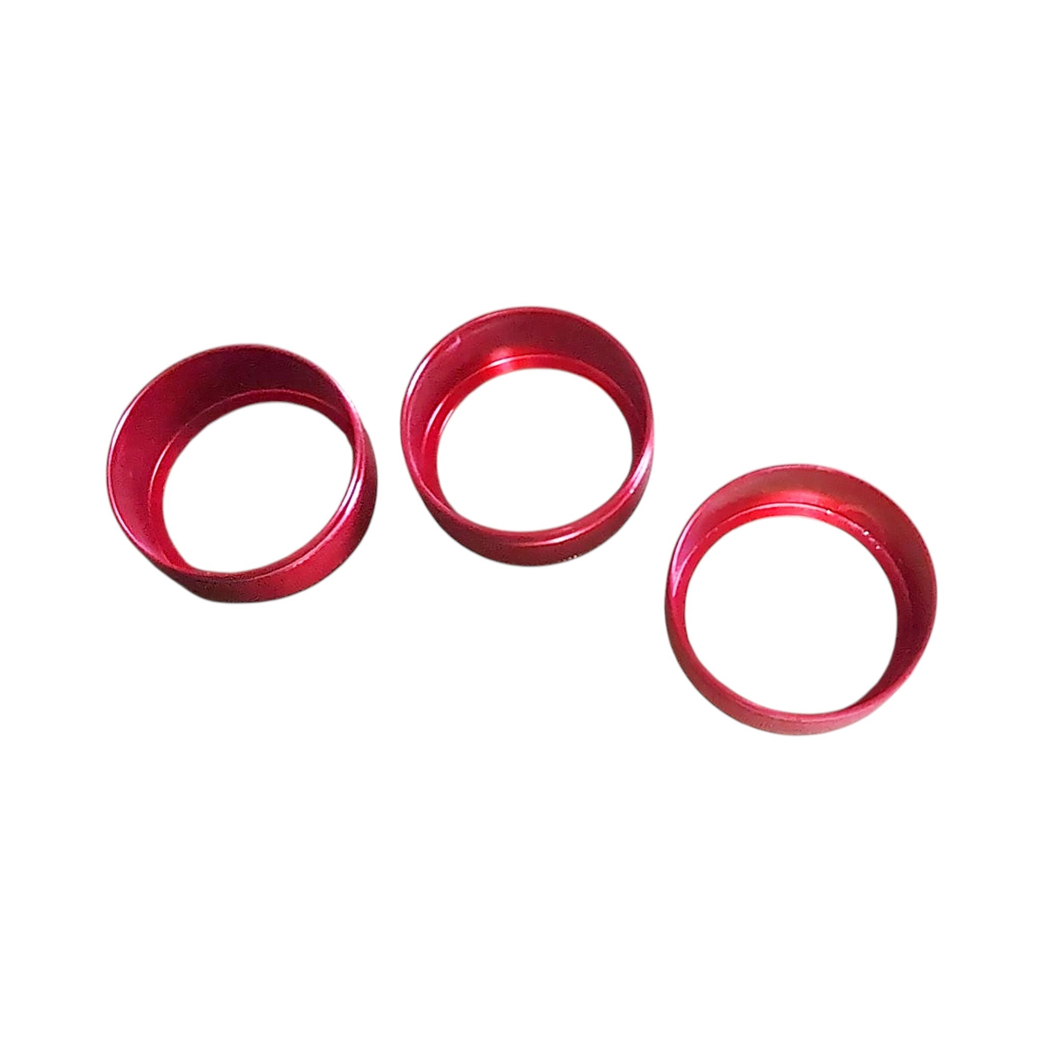 JDM Station Textured Climate Control Knob (3pc) (Red) WRX / STI 2015-2021 | JDMS-SUBAC-RD