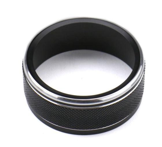 JDM Station Textured Climate Control Knob Cover Black (3 pack) WRX / STI 2015-2021 | JDMS-SUBAC-BK