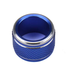 JDM Station Textured Mirror Trim Knob Blue Subaru WRX / STI 2015-2021 | JDMS-SUBMIR-BL