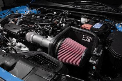K&N Typhoon Cold Air Intake Silver Honda Civic SI 2022-2026 | 69-1509TC