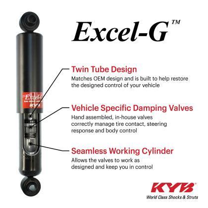 KYB Excel-G Rear Shock Absorber Subaru Impreza 2017-2019 | 340042