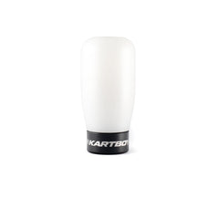 Kartboy StackLock Gravel Shift Knob Kit White Delrin Cylinder Subaru WRX / STI / BRZ | KB-014-01004