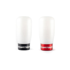 Kartboy StackLock Gravel Shift Knob Kit White Delrin Cylinder Subaru WRX / STI / BRZ | KB-014-01004