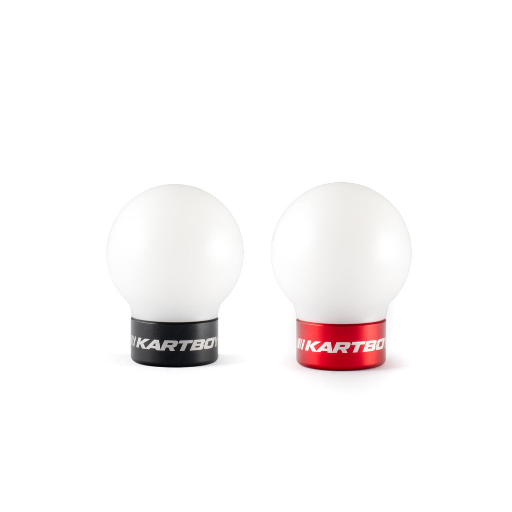 Kartboy StackLock Tarmac Shift Knob Kit White Delrin Ball Subaru WRX / STI / BRZ | KB-014-01001