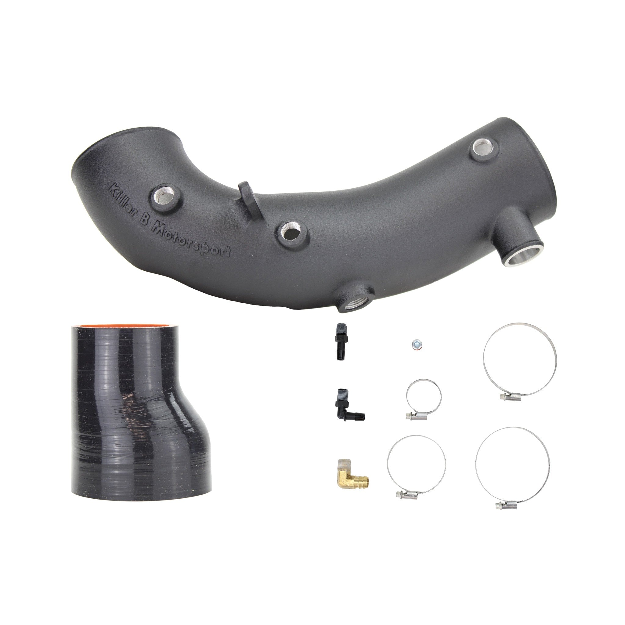 Killer B EJ Cast Aluminum Turbo Inlet KBM to 3in. Coupler Subaru WRX 2002-2007 / STI 2007-2021 | EJTI-3