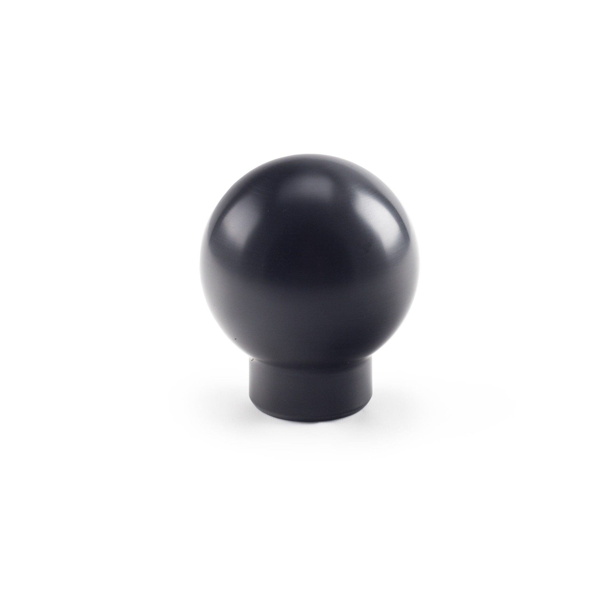 Killer B Motorsport Round Black Shift Knob Polished 6MT Subaru WRX 15-21 / STI 04-21 | 1001-1