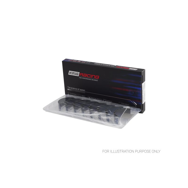 King Engine 6 Bolt Rod Bearings 0.25mm Mitsubishi 4G63/4G64 6 Bolt 1st Gen DSM | CR4481XP0.25