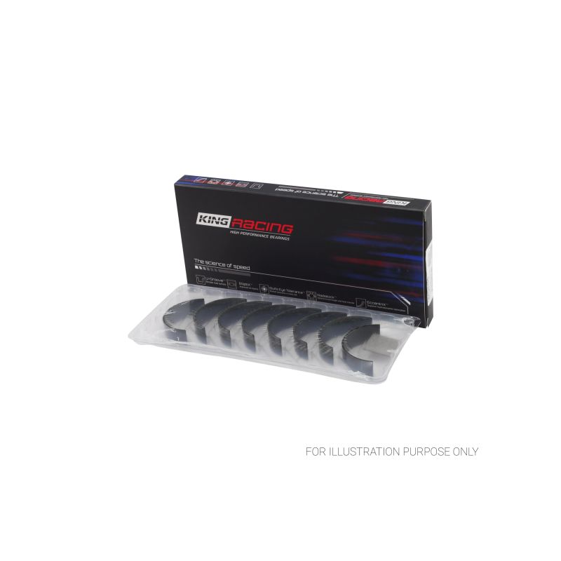 King Engine Rod Bearings Standard w/ Extra Oil Clearance 52mm Journal Size Subaru WRX / STI EJ20/EJ22/EJ25 2002-2021 | CR4125XPGSTDX