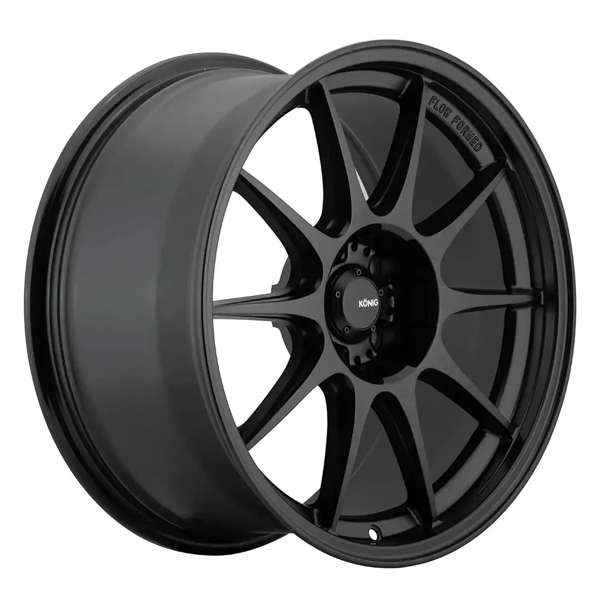Konig 57B Dekagram Semi-Matte Black Wheel 18X8.5 5x114.3 +45mm 73.00HB