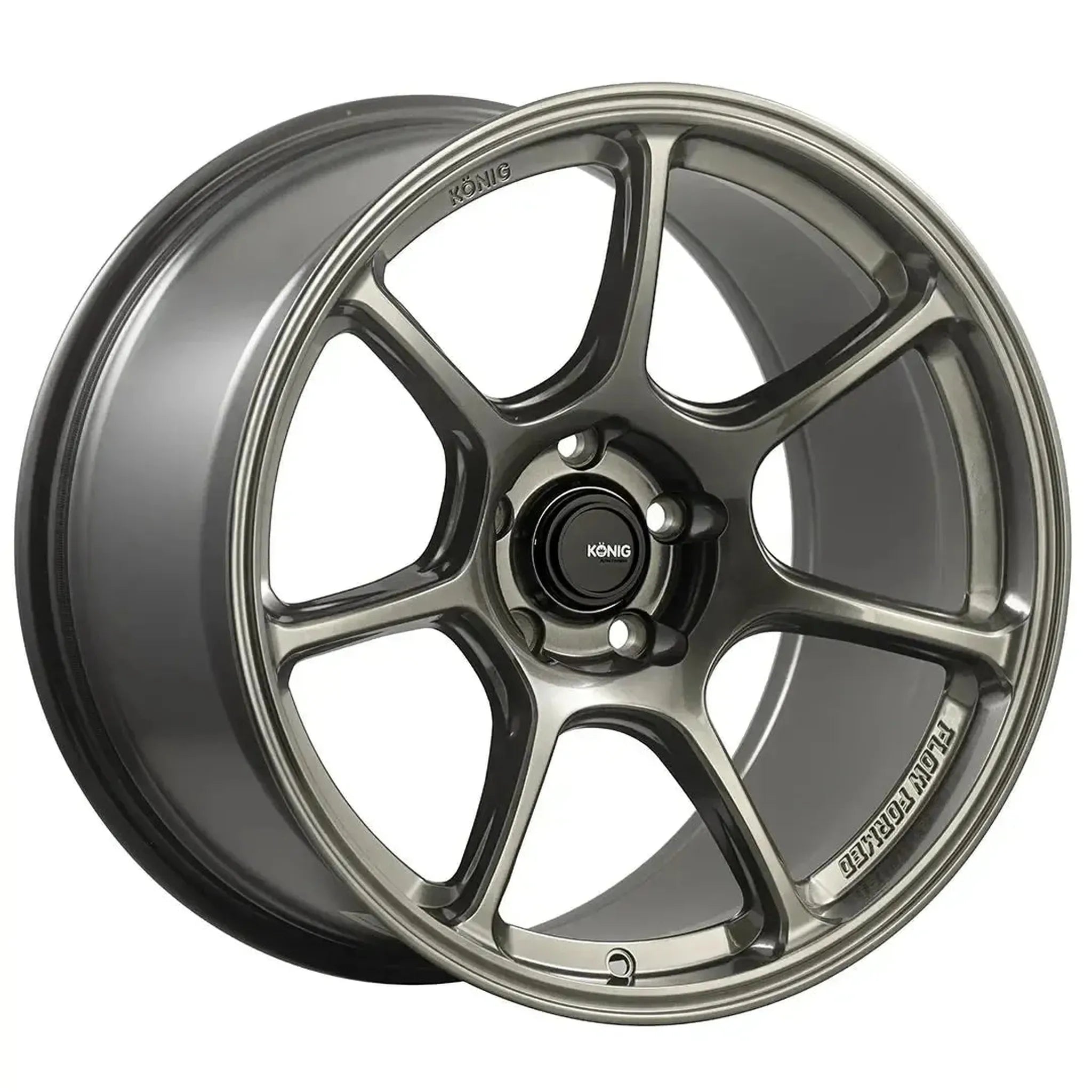 Konig Ultragram Wheel 18x9.5B ET40 5x114.3 Carbon Bronze Metallic Knurled Bead