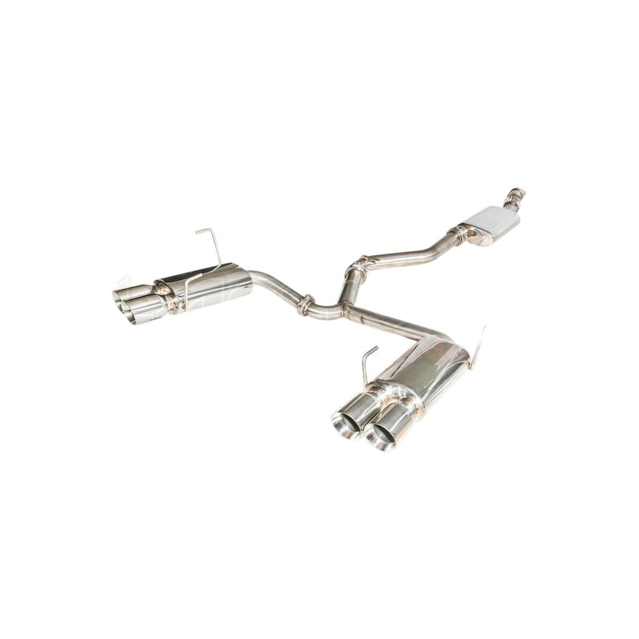 LP Aventure Cat Back Exhaust w/ Resonator Subaru WRX 2022-2025 | FLP2022+CB-WRX-SD3R