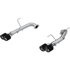 MBRP 2.5" Stainless Race Profile Carbon Fiber Cover Quad Tip Axle Back Exhaust Subaru WRX 22-26 | S48103CF