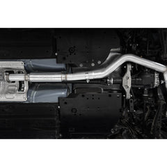 MBRP 3" Stainless Steel Race Profile Quad Tip Cat Back Exhaust Subaru WRX 22-26 | S4808304