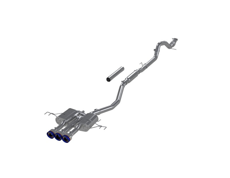 MBRP Armor Pro 3in Active Profile Cat Back Exhaust w/Burnt Tips Acura Integra Type-S 2024-2025 | S49043BE