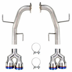 MBRP Armor Pro Axle Back Exhaust w/ Quad Burnt Tips Subaru WRX 2022-2026 | S48103BE